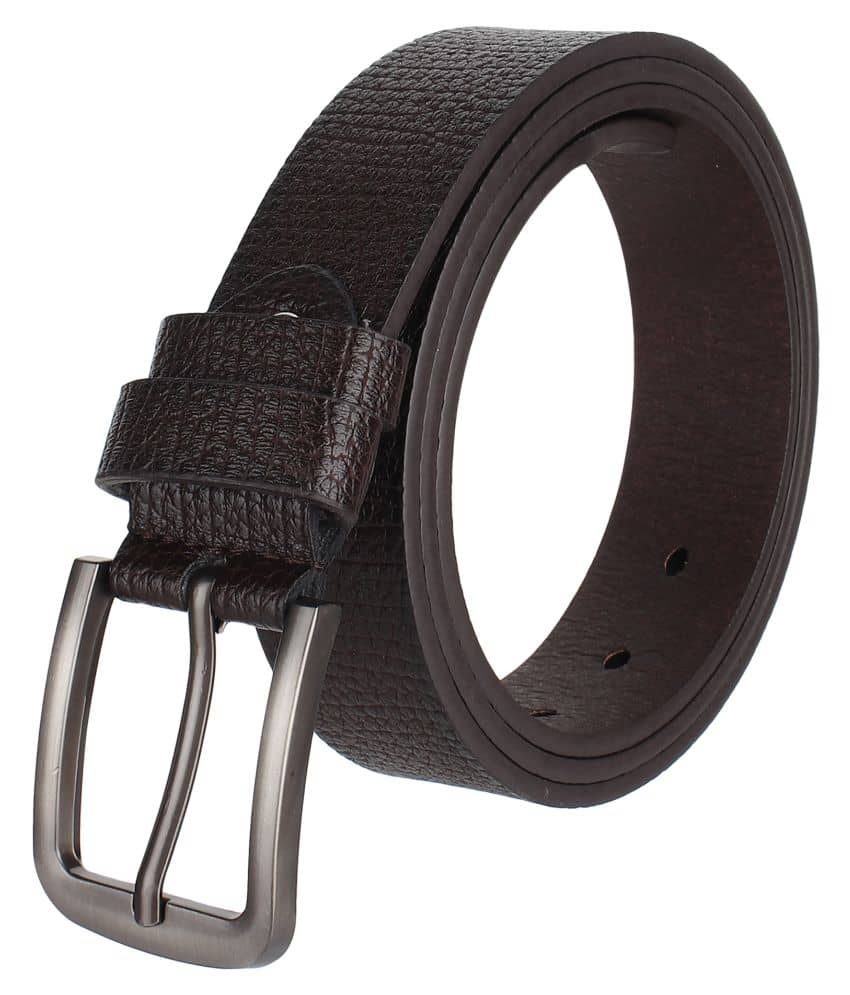 Loopa Brown PU Formal Belt