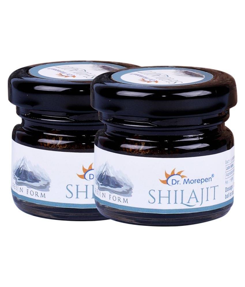     			Dr. Morepen Pure & Natural Shilajit Resin Form Pack of 2 (30g)