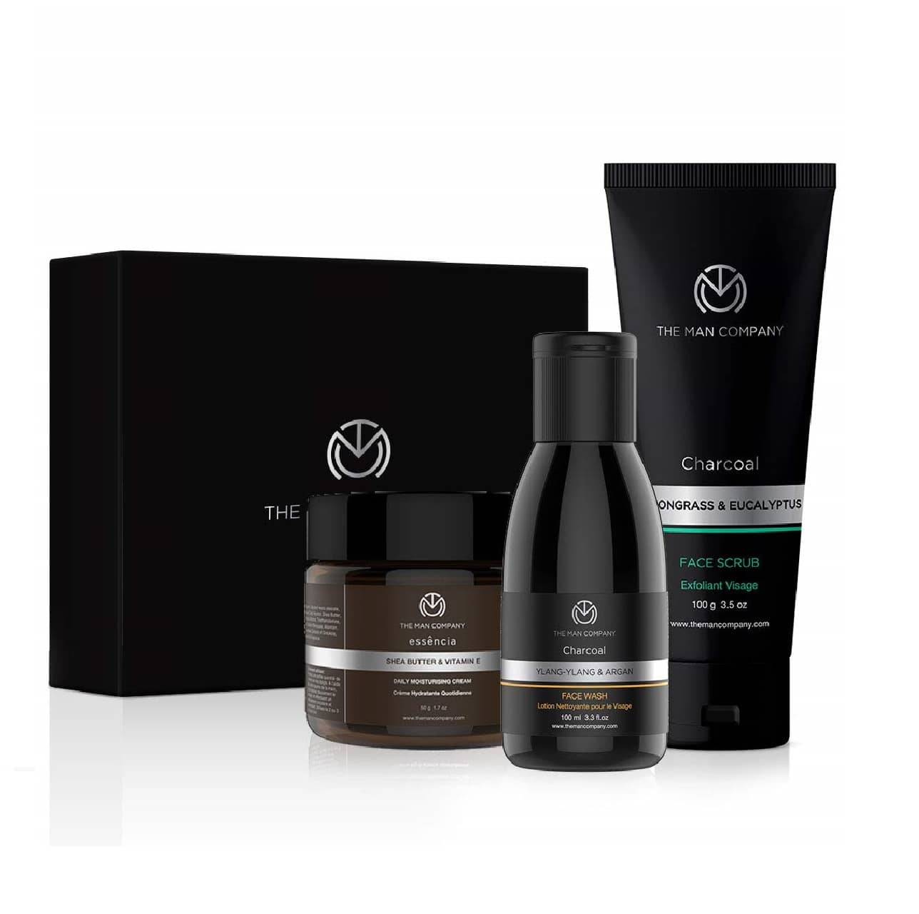 The Man Company - Moisturizing Facial Kit For All Skin Type ( Pack of 3 )