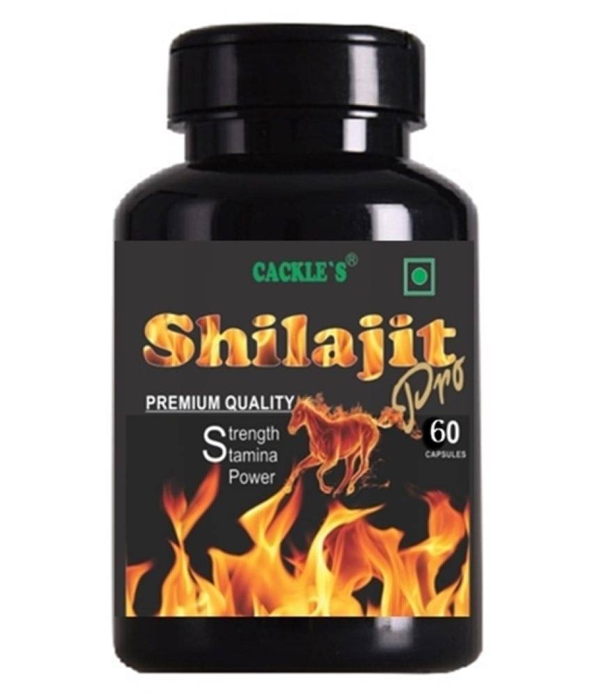 Cackle'S Ayurvedic Shilajit Pro Capsule 60 No.S Cackle'S Ayurvedic Shilajit Pro Capsule 60 No.S