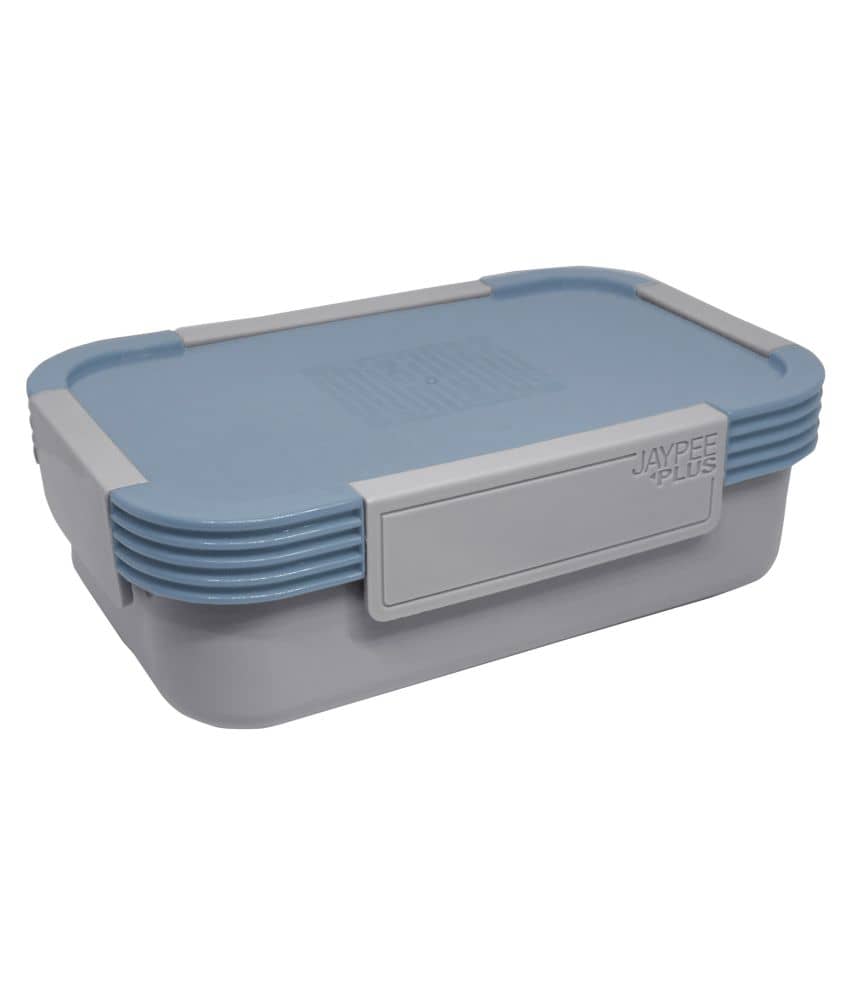 Jaypee Plus Stainless steel lunch box Taurus- 2 Pieces  900 ml  blue