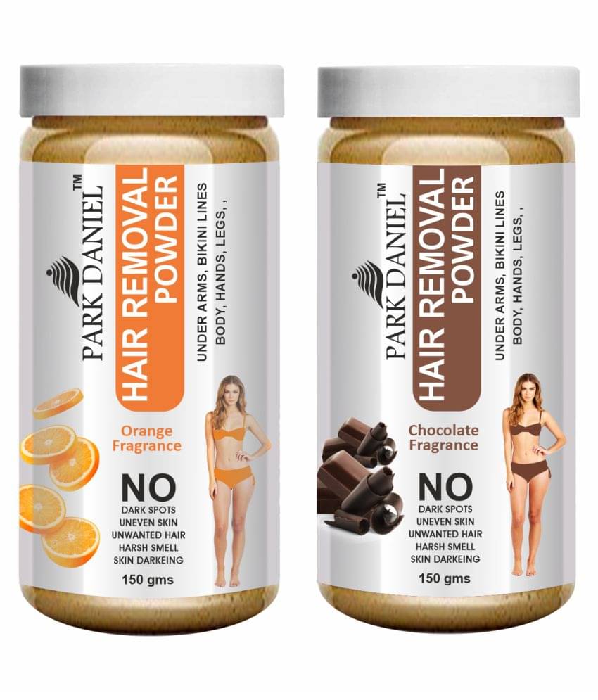     			Park Daniel Orange + Chocolate Fragrance Hair Removal Powder 300 g Pack of 2