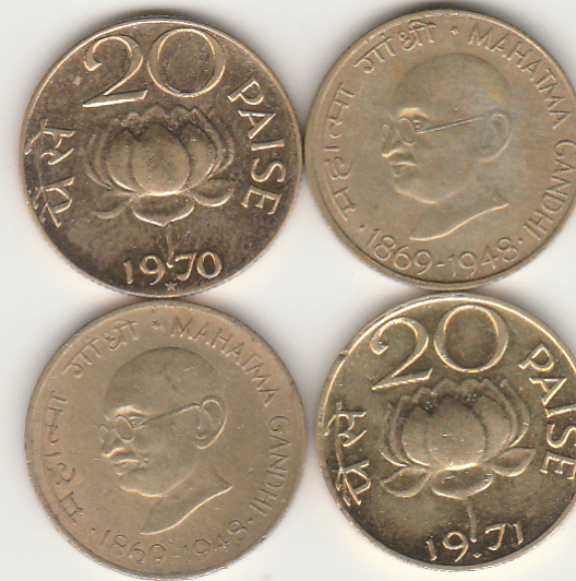 NUMISMATTECLY RARE AND COLLECTIBLE-20 PESSA BRASS COMMOMORATIVE 2+2=4 C01N SET LOTUS-YEAR-1971 AND MAHATMA GANDHI-1869-1948-WIGHT-4.5AND 4.50 GRAMS, C01N IN EXTRA FINE CONDITION ,CHECK PICTURE CAREFULLY BEFORE ORDER,PLEASE DONT PLACE FAKE ORDER. NUMISMATTECLY RARE AND COLLECTIBLE-20 PESSA BRASS COMMOMORATIVE 2+2=4 C01N SET LOTUS-YEAR-1971 AND MAHATMA GANDHI-1869-1948-WIGHT-4.5AND 4.50 GRAMS, C01N IN EXTRA FINE CONDITION ,CHECK PICTURE CAREFULLY BEFORE ORDER,PLEASE DONT PLACE FAKE ORDER.