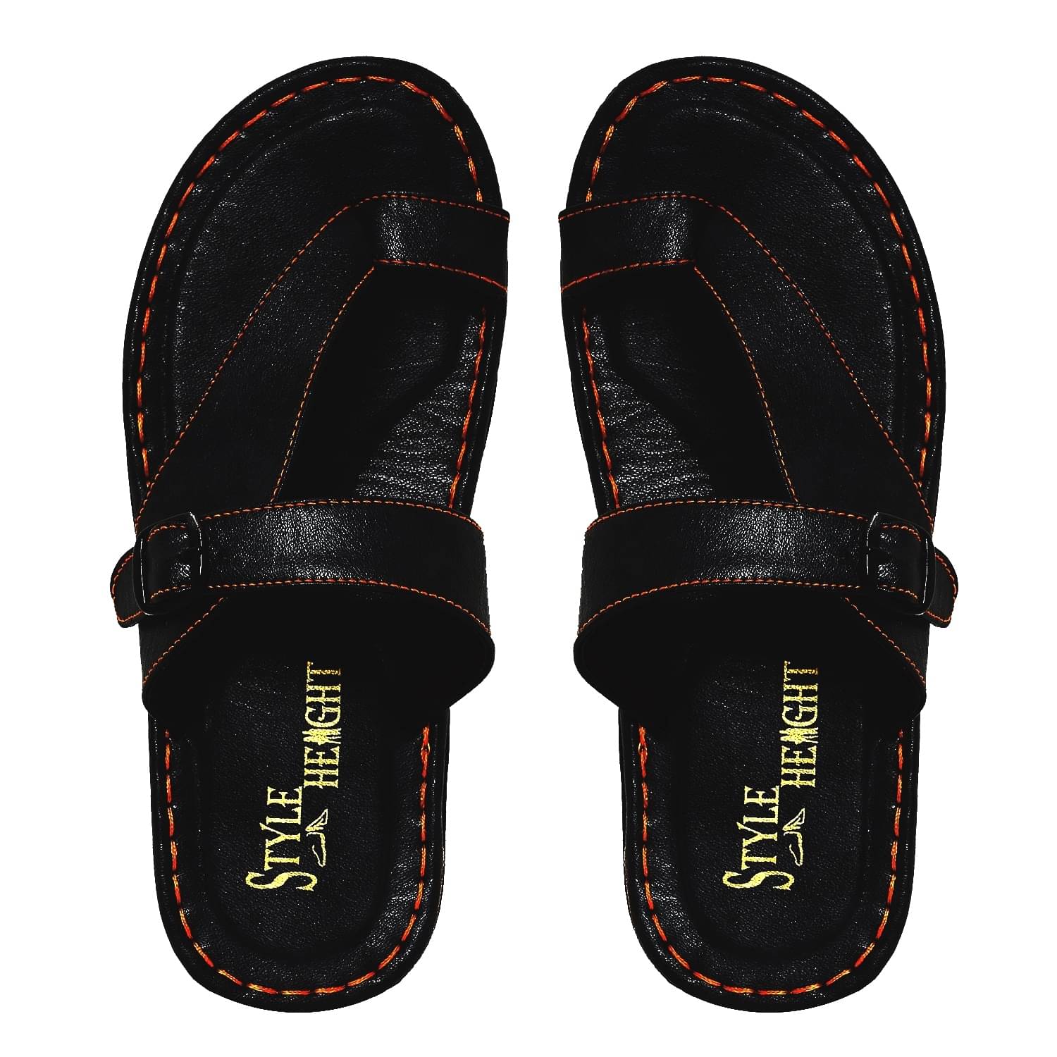    			Style Height Black Flip Flops