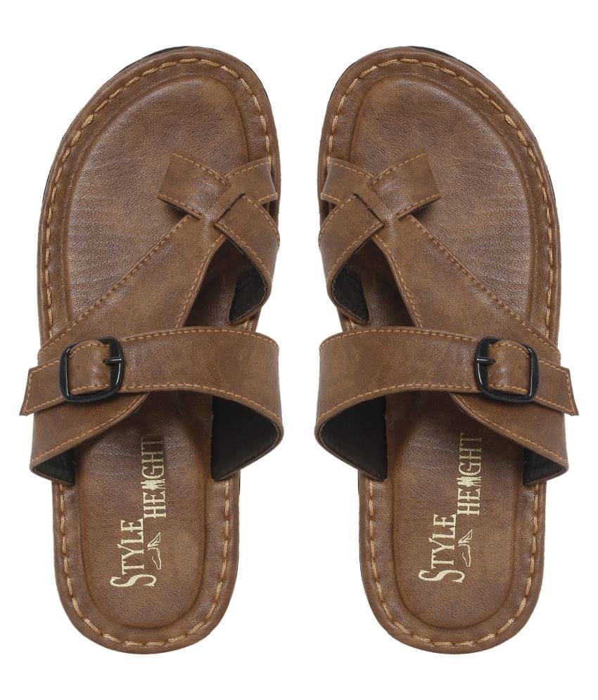     			Style Height Brown Flip Flops