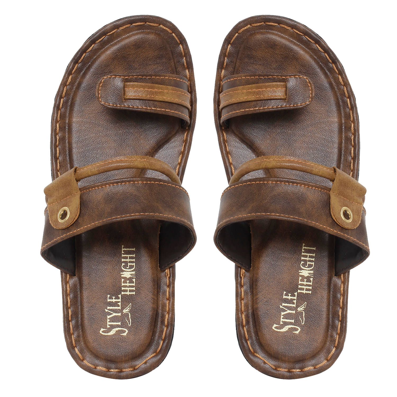     			Style Height Rust Flip Flops