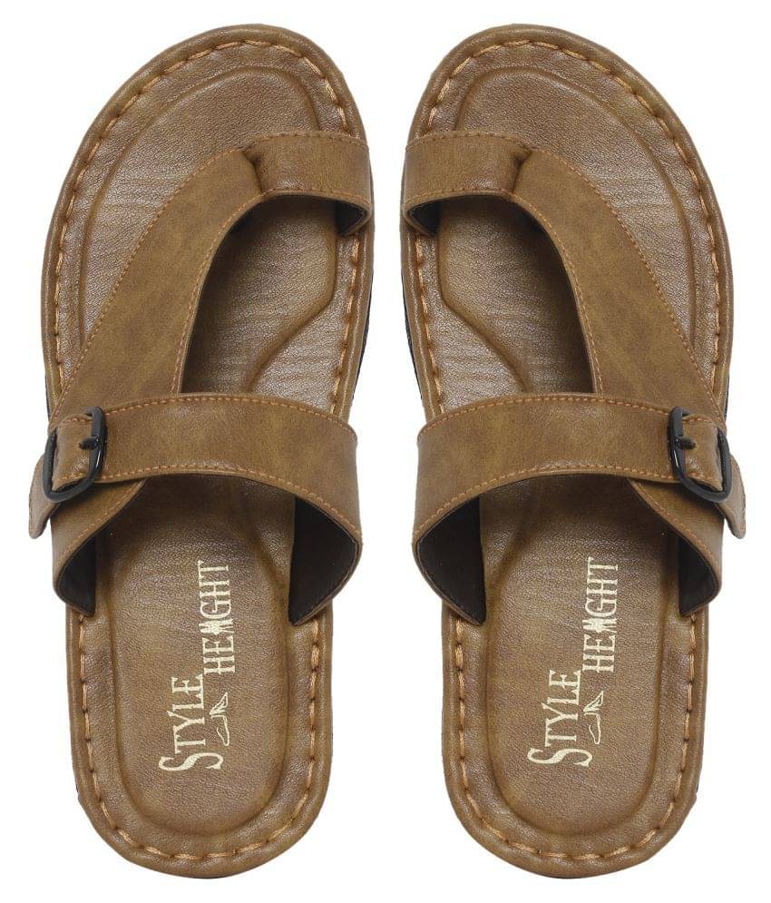     			Style Height Tan Flip Flops