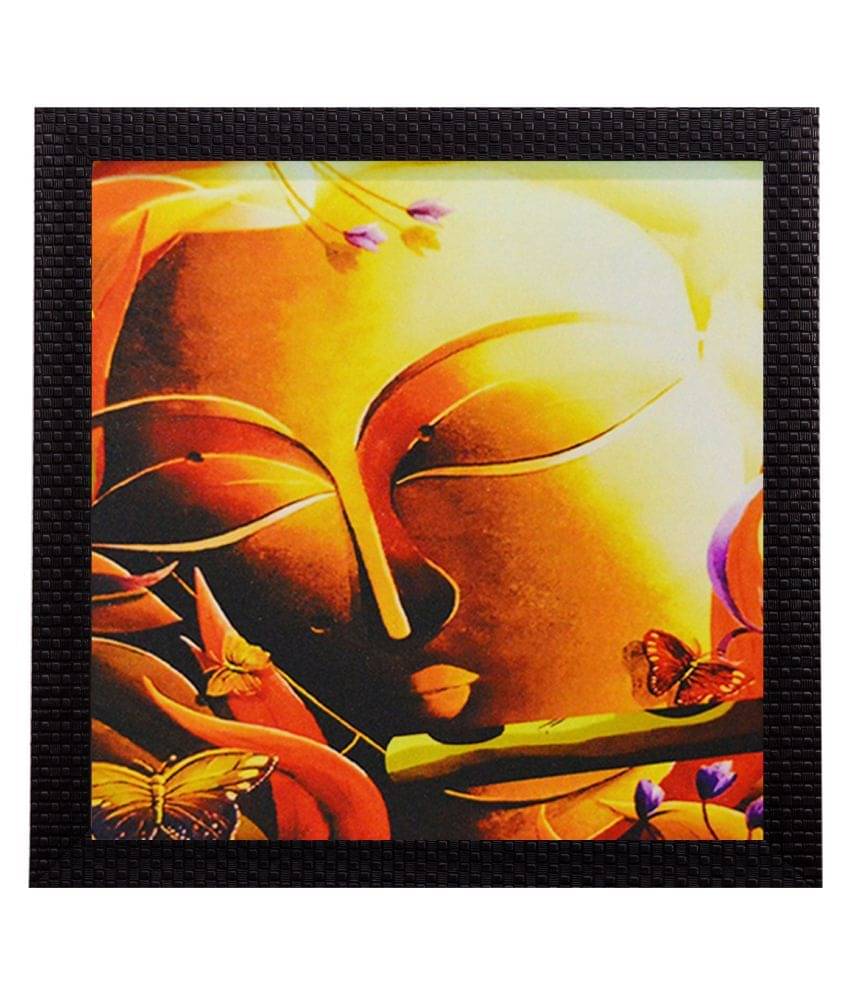 eCraftIndia Laughing Buddha Design Satin Matt Texture UV Art Painting eCraftIndia Laughing Buddha Design Satin Matt Texture UV Art Painting