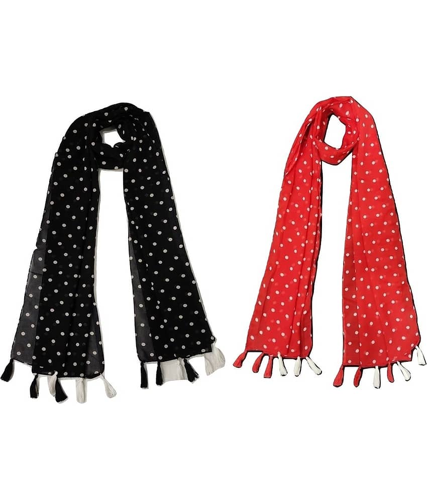 stolevilla Multi Printed Poly Cotton Yarn Stoles - Dupattas & Shawls | Buy online on ZillyBuy