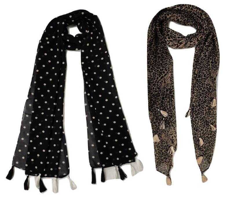     			stolevilla Multi Printed Poly Cotton Yarn Stoles