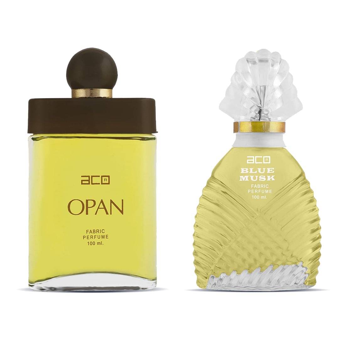     			Aco Set of 2 Perfume, Blue Musk & Opan For Men, 100ml Each
