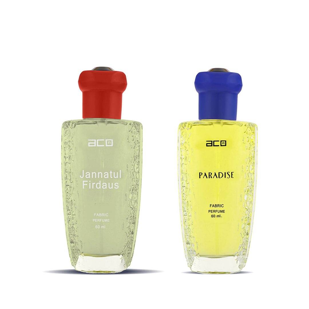 Aco Set of 2 Perfume, Jannatul Firdaus & Paradise For Men, 60ml Each Aco Set of 2 Perfume, Jannatul Firdaus & Paradise For Men, 60ml Each