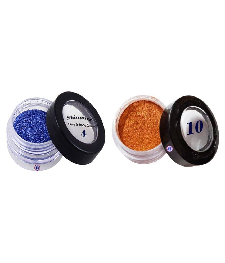     			Ear Lobe & Accessories Combo Pack ( Eye Shimmer Color Blue HNo-4 & Eye Shadow Color Red No - 10 )
