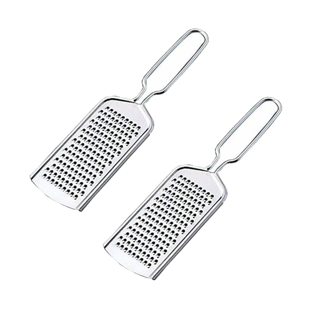     			JISUN (Pack of 2) Stainless Steel Multipurpose Cheese Grater Vegetable & Fruit Grater