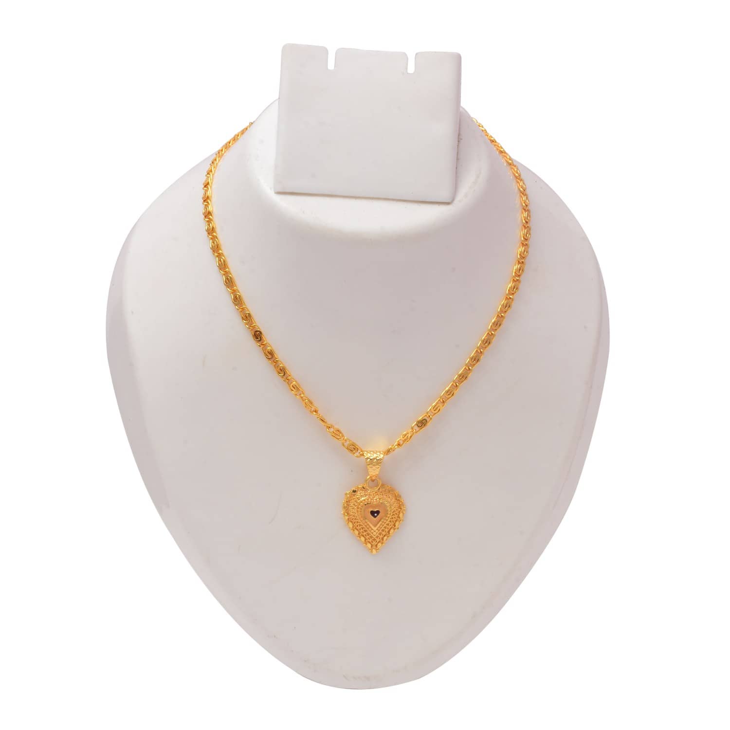 Jewar Mandi - Golden Pendant ( Pack of 1 )