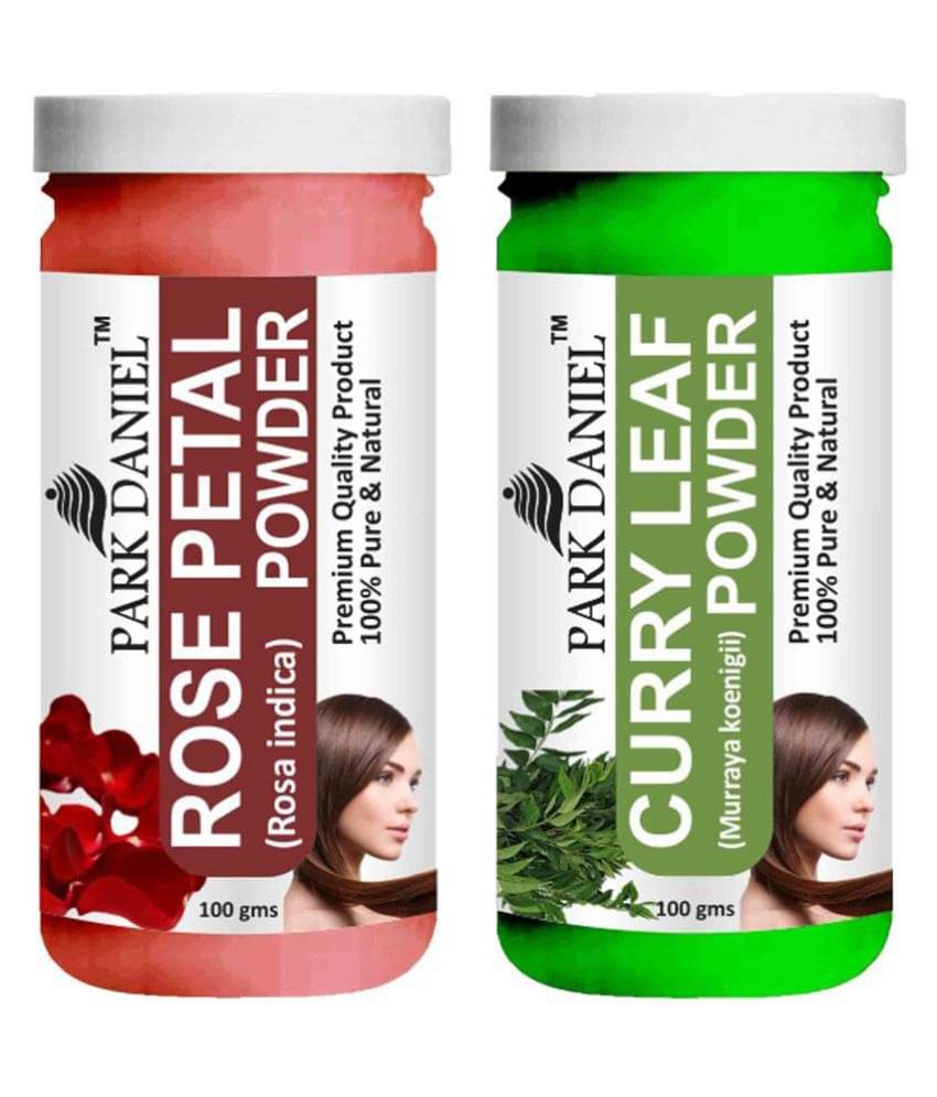     			Park Daniel   Rose Petal    & Curry Leaf   Powder Hair Mask 200 g Pack of 2
