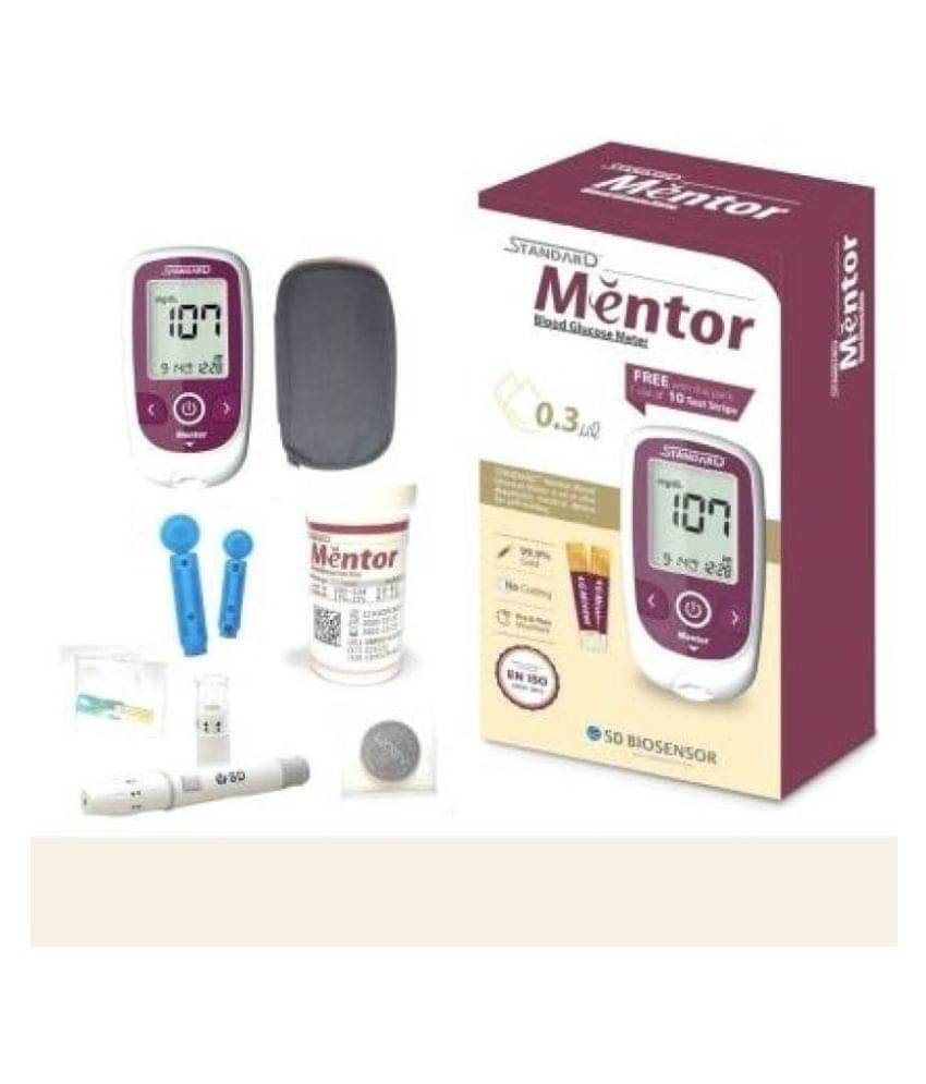 SD BIOSENSOR STANDARD MENTOR Standard Mentor- Glucometer Mentor Expiry Dec 2023 SD BIOSENSOR STANDARD MENTOR Standard Mentor- Glucometer Mentor Expiry Dec 2023