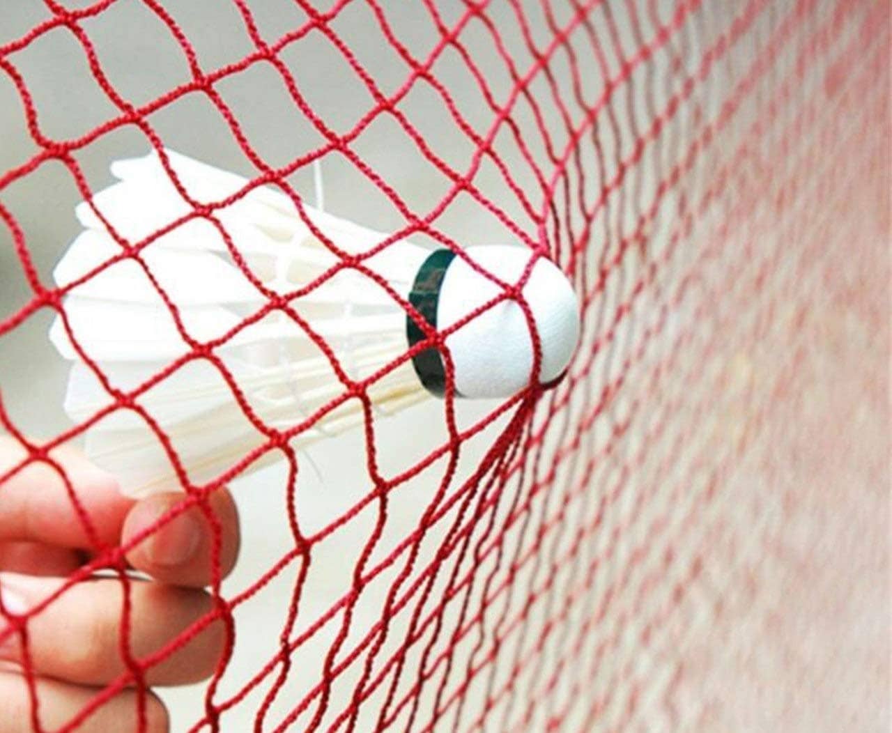 A1VK 6.15 .75 Nylon Red Badminton Net - Sports and Fitness Equipment | Buy online on ZillyBuy