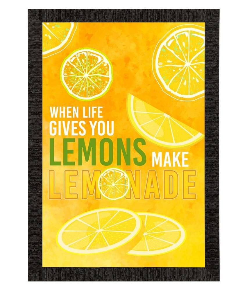 eCraftIndia Yellow & Green Motivational Quote Satin Matt Texture UV Art Painting eCraftIndia Yellow & Green Motivational Quote Satin Matt Texture UV Art Painting