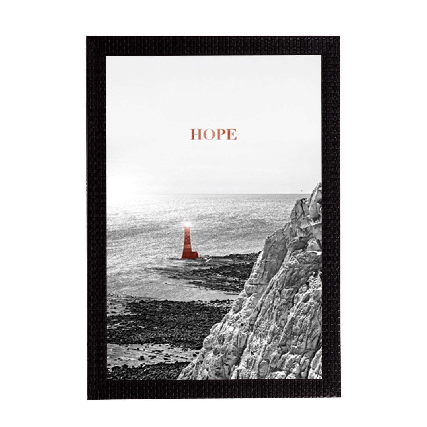    			eCraftIndia Hope Theme Satin Matt Texture UV Art Painting
