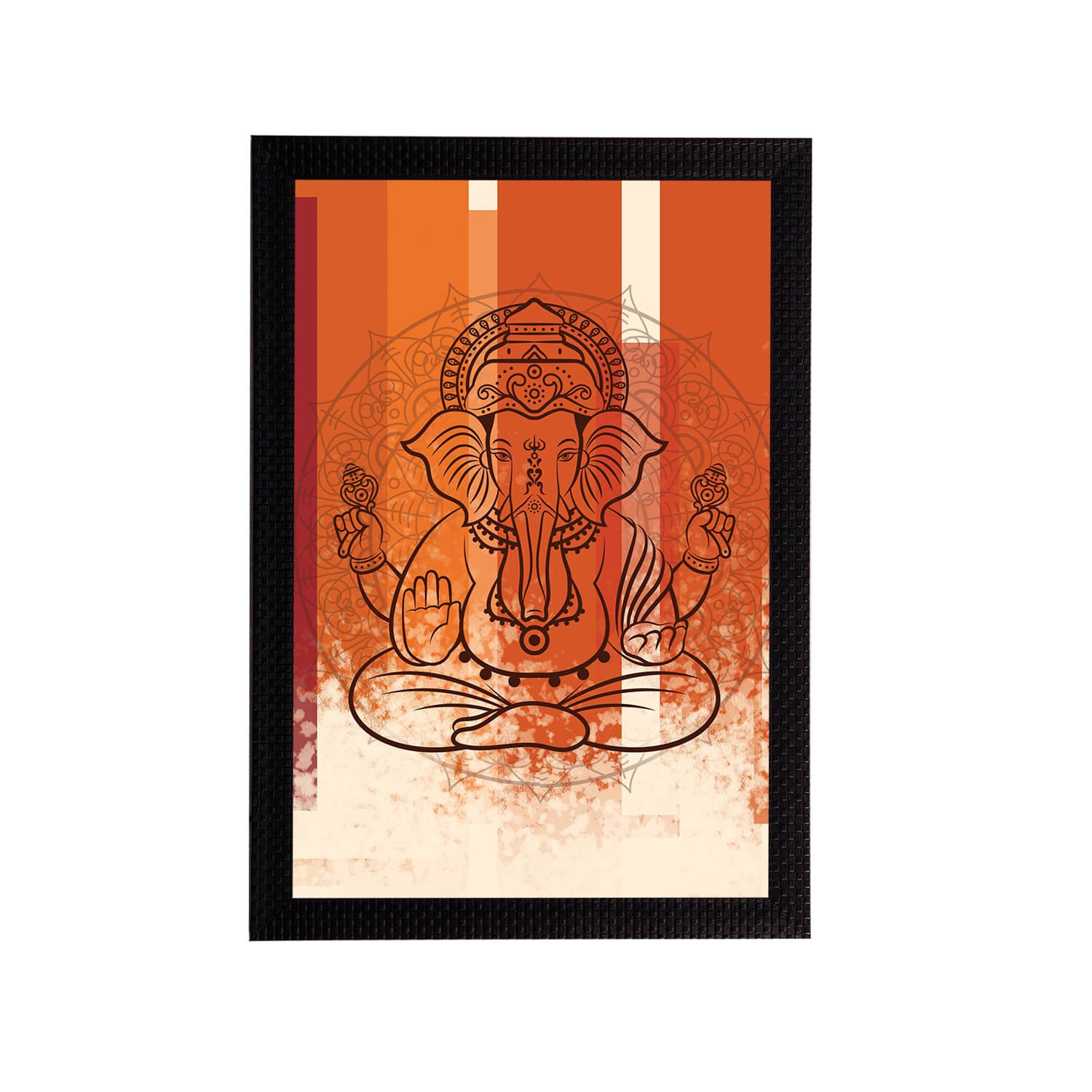eCraftIndia Multicoloured Lord Krishna Painting Wall Art With Frame eCraftIndia Multicoloured Lord Krishna Painting Wall Art With Frame