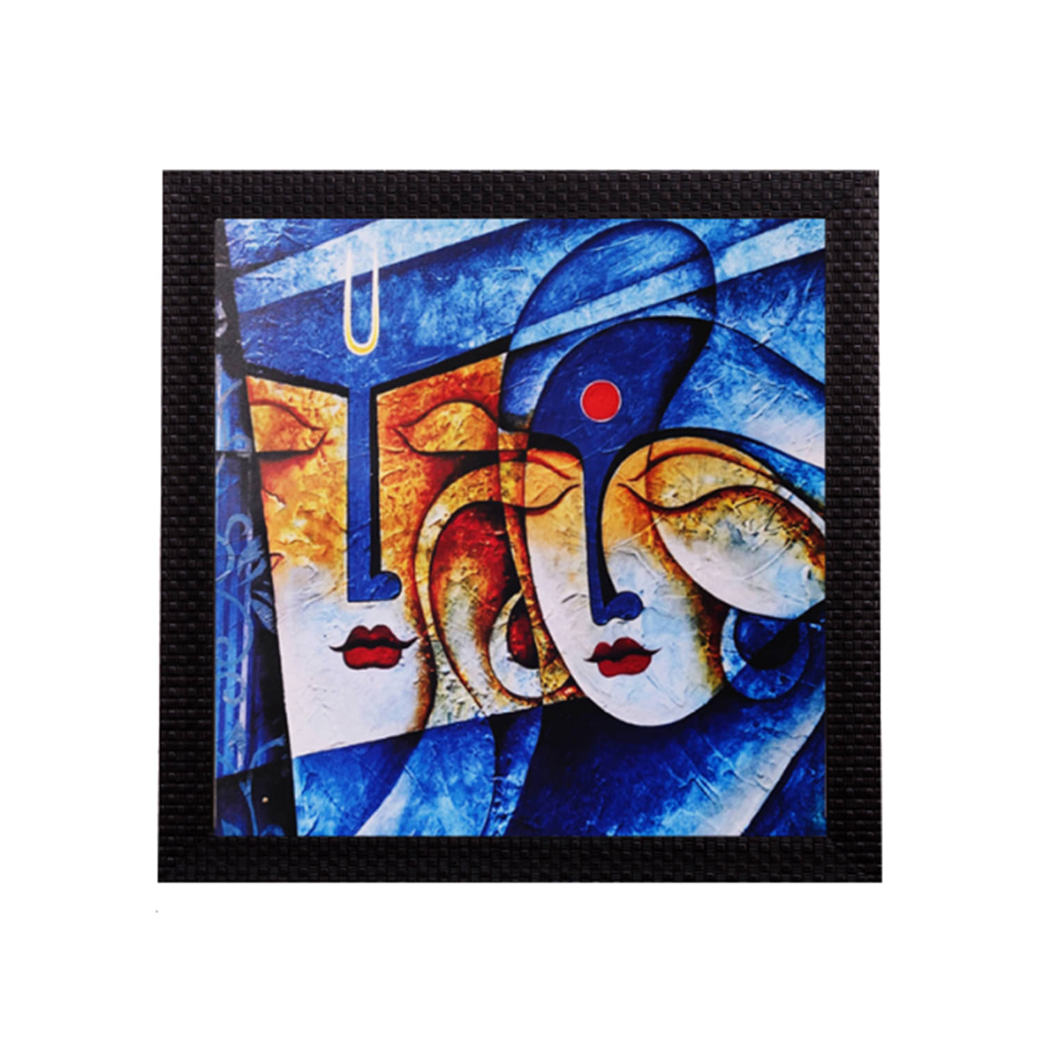     			eCraftIndia Multicoloured Figurative UV Wall Art