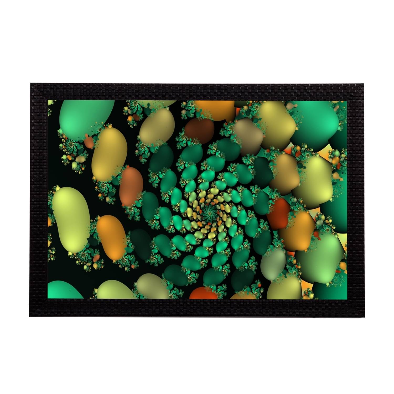     			eCraftIndia Multicoloured Abstract UV Wall Art