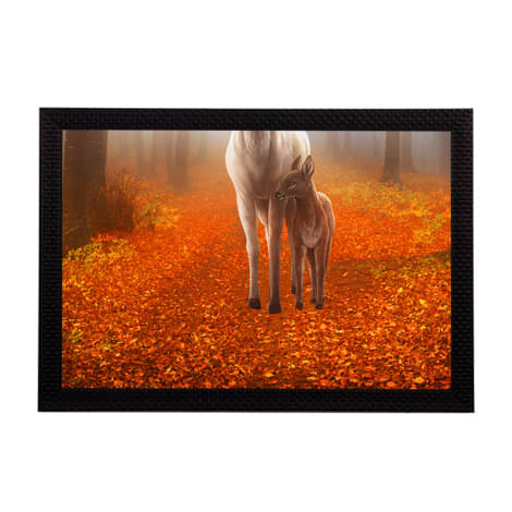 eCraftIndia Fall Season Jungle View Satin Matt Texture UV Art Painting eCraftIndia Fall Season Jungle View Satin Matt Texture UV Art Painting