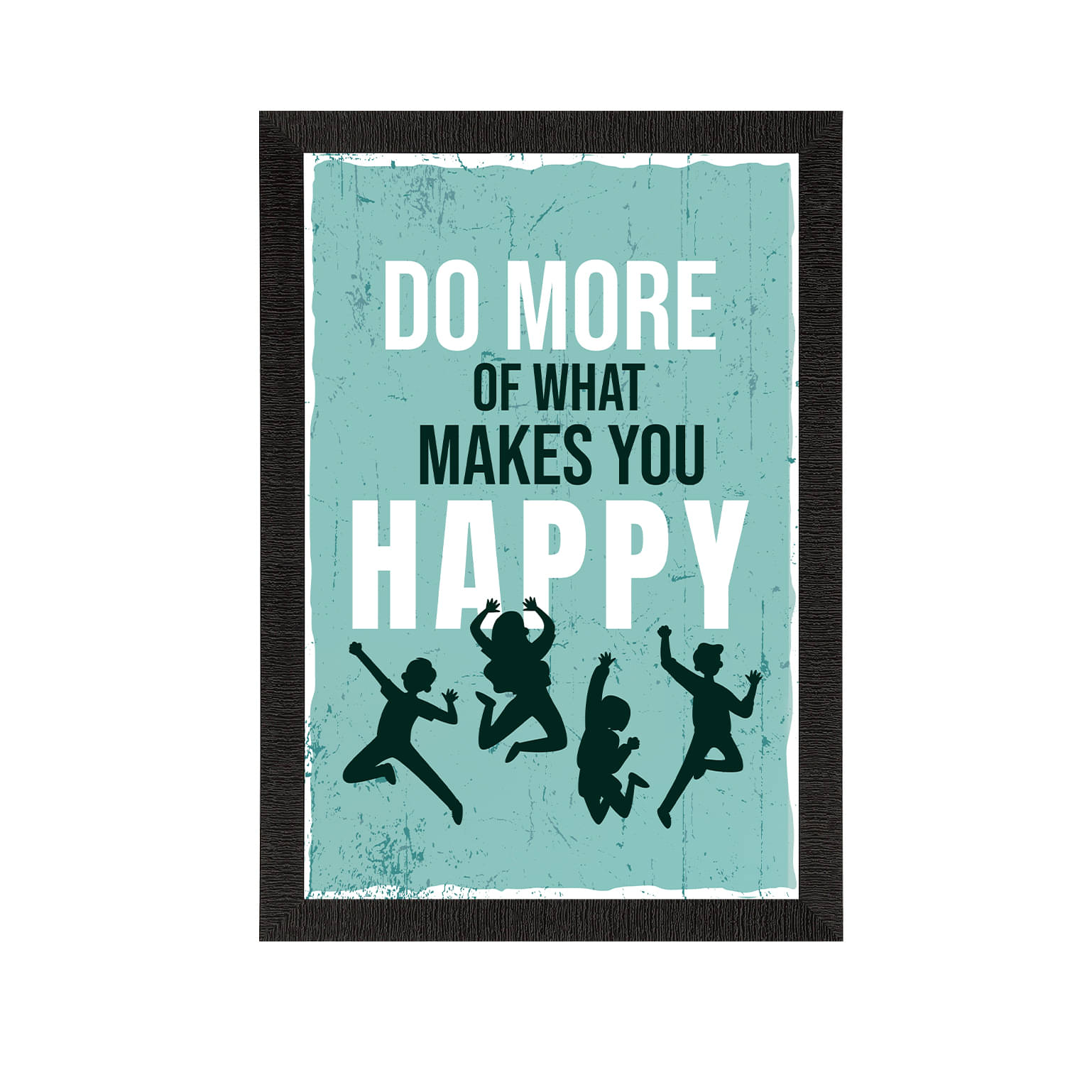 eCraftIndia Mint Green & White Motivational Quote Satin Matte Texture UV Wall Painting eCraftIndia Mint Green & White Motivational Quote Satin Matte Texture UV Wall Painting