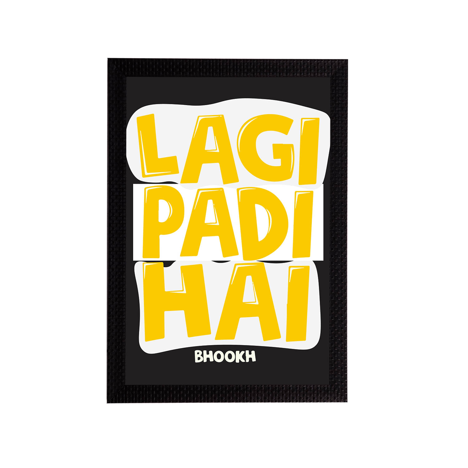 eCraftIndia Cream-coloured Lagi Padi hai Satin Matt Texture UV Wall Art eCraftIndia Cream-coloured Lagi Padi hai Satin Matt Texture UV Wall Art
