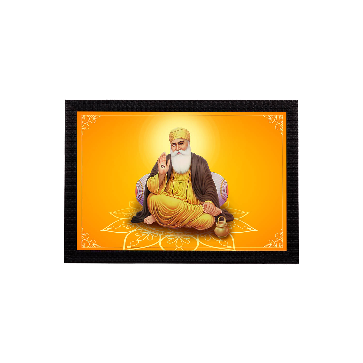     			eCraftIndia Gurunanak Sahib Satin Matt Texture UV Art Painting