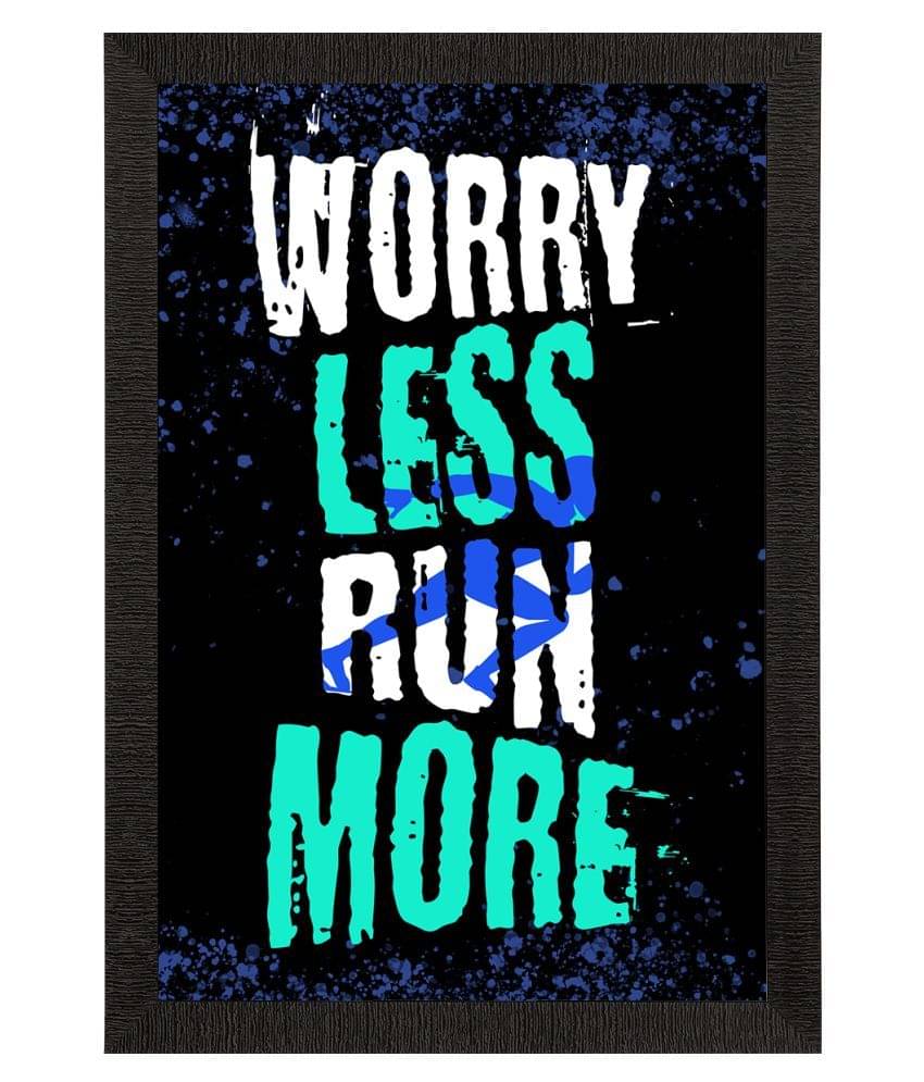 eCraftIndia Black & White Motivational Quote Satin Matte Texture UV Wall Painting eCraftIndia Black & White Motivational Quote Satin Matte Texture UV Wall Painting