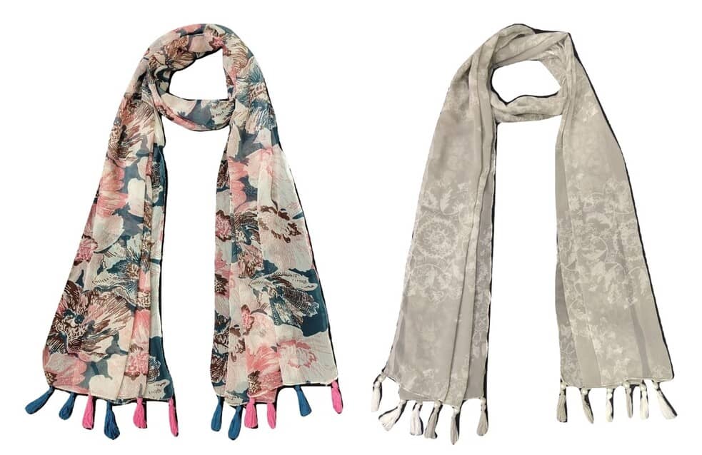 stolevilla Multi Printed Poly Cotton Yarn Stoles - Dupattas & Shawls | Buy online on ZillyBuy