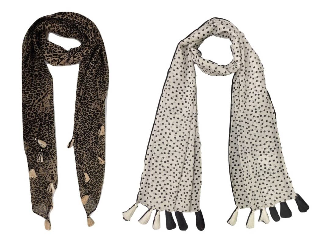 stolevilla Multi Printed Poly Cotton Yarn Stoles - Dupattas & Shawls | Buy online on ZillyBuy