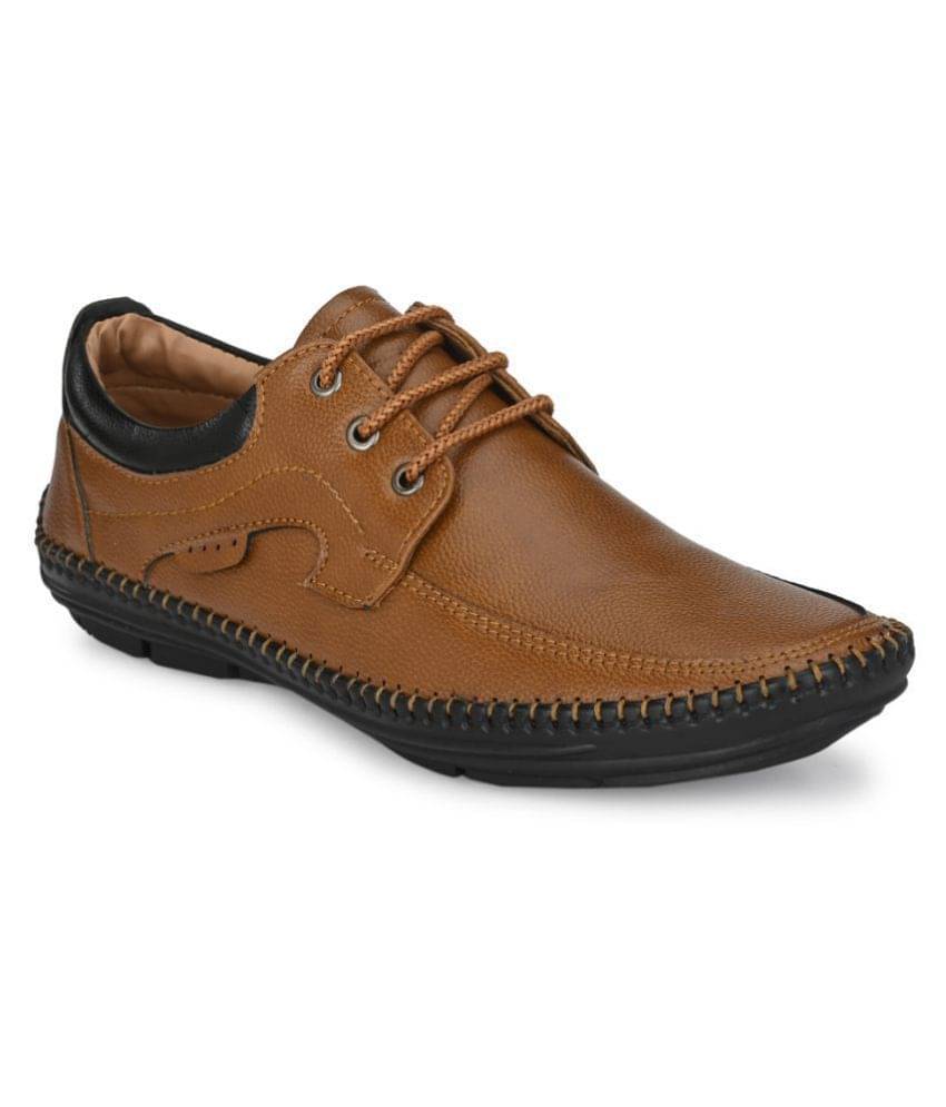    			Mactree - Tan Men's Formal Shoes