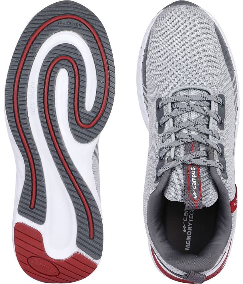 Campus Simba Pro Gray Running Shoes