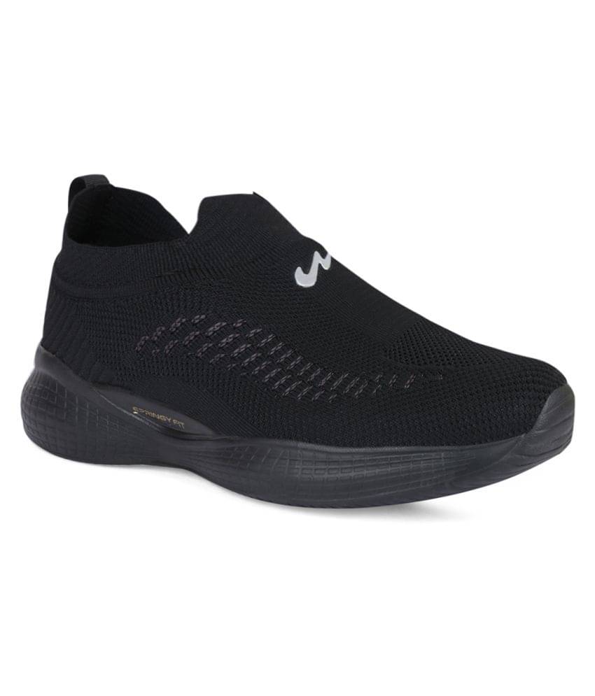 Campus VAYU Black  Men's Sports Running Shoes     			Campus VAYU Black  Men's Sports Running Shoes