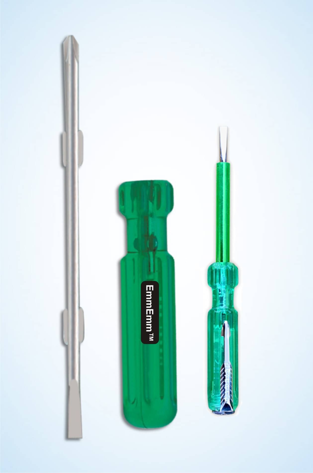     			EmmEmm-tools hardware 2 in 1 Screwdriver Set Combo with Neon Bulb Line Tester