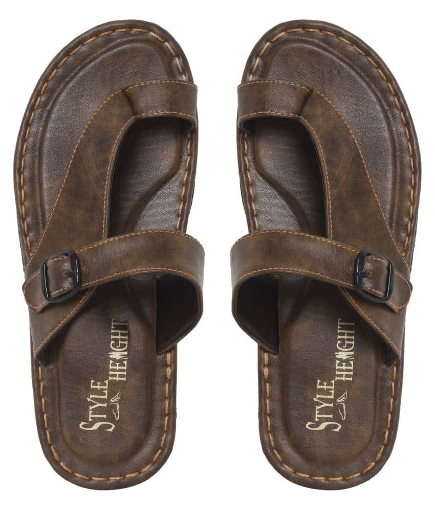 Style Height Rust Flip Flops