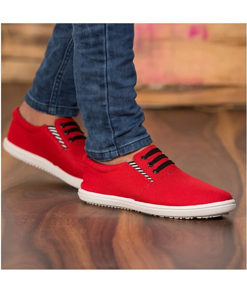 Kzaara Red Casual Shoes - Casual Shoes | Buy online on ZillyBuy