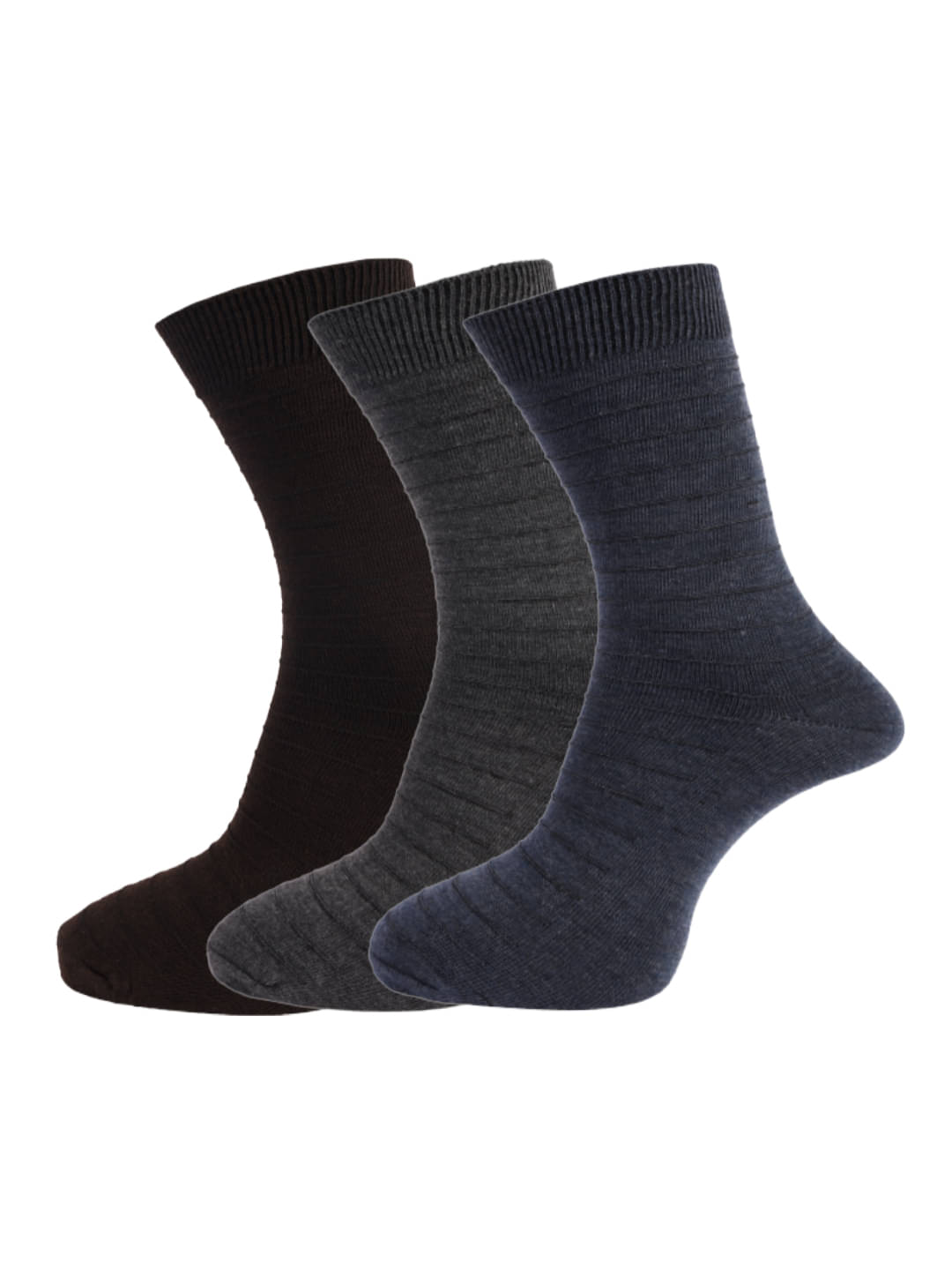 Dollar Multi Formal Full Length Socks Pack of 3 Dollar Multi Formal Full Length Socks Pack of 3