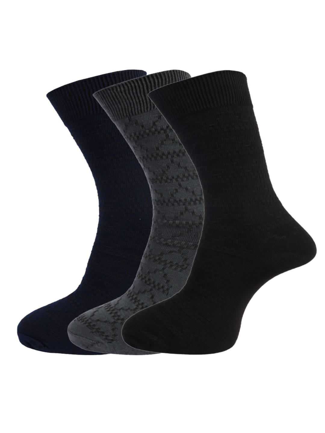 Dollar Multi Formal Full Length Socks Pack of 3 Dollar Multi Formal Full Length Socks Pack of 3