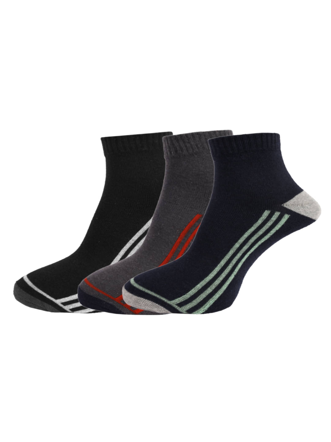 Dollar Multi Sports Ankle Length Socks Pack of 3 Dollar Multi Sports Ankle Length Socks Pack of 3