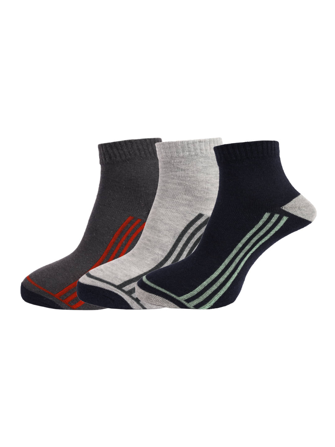Dollar Multi Sports Ankle Length Socks Pack of 3 Dollar Multi Sports Ankle Length Socks Pack of 3