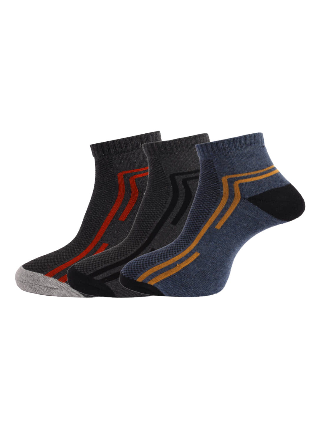Dollar Multi Sports Ankle Length Socks Pack of 3 - Socks | Buy online on ZillyBuy