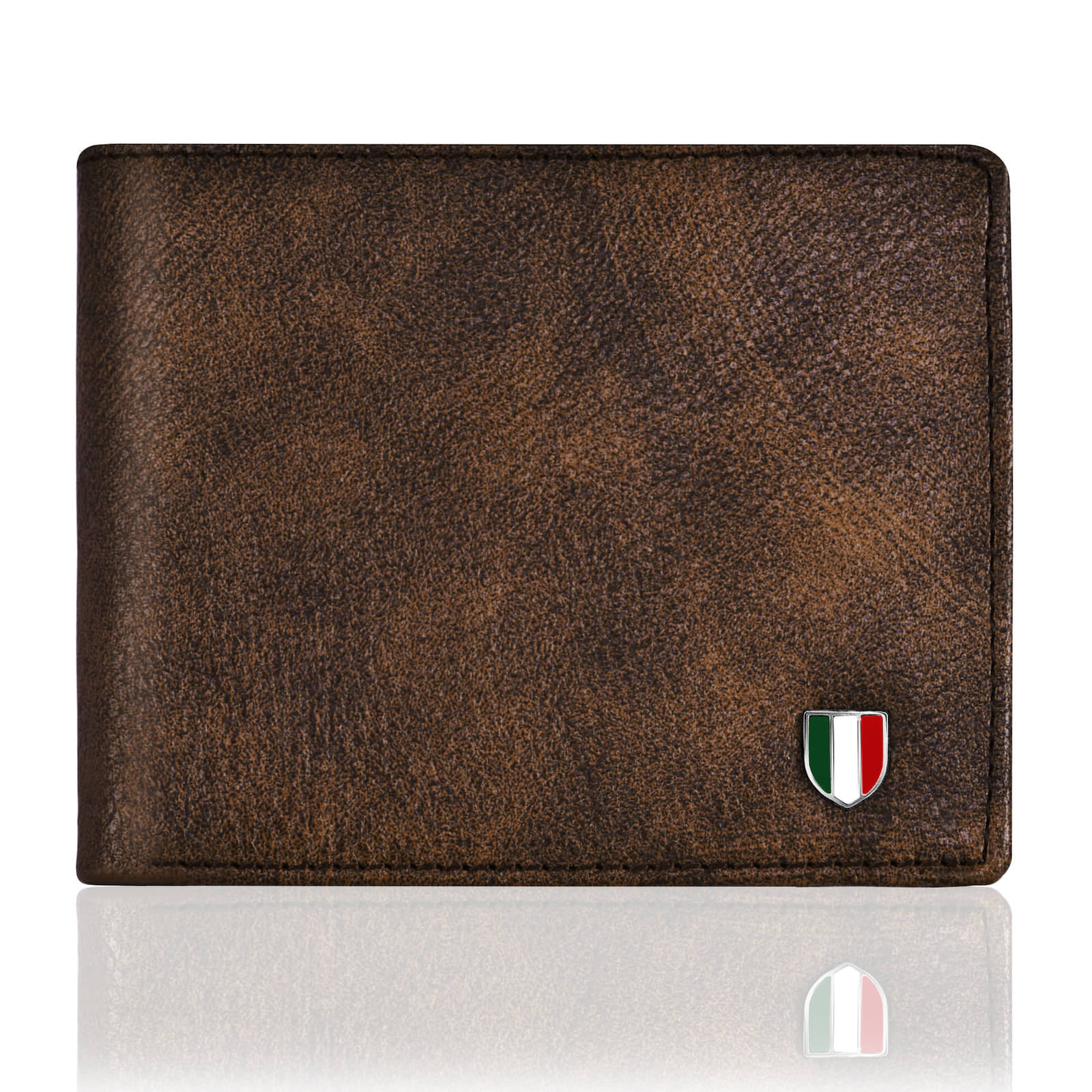     			GIOVANNY - Brown Faux Leather Men's Regular Wallet ( Pack of 1 )