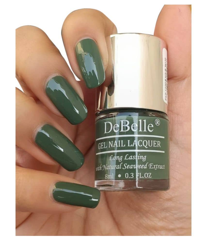 DeBelle Green Olivia Glossy Nail Polish 8 ( Pack of 1 )