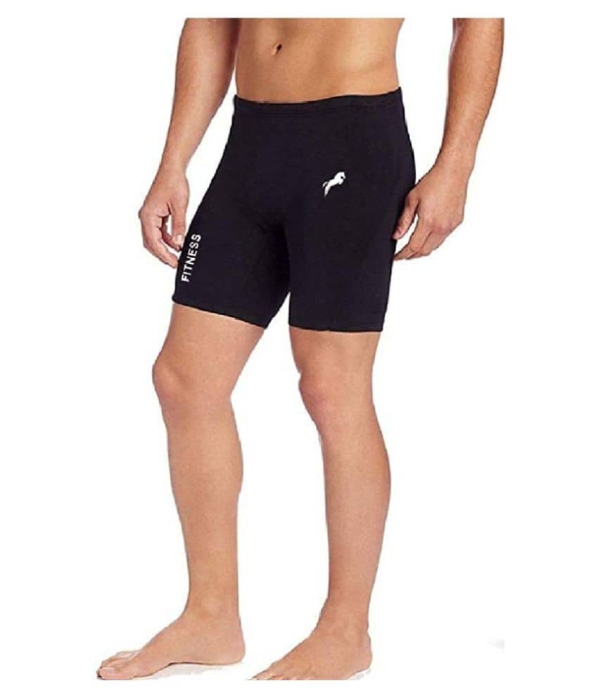 Just Rider Black Polyester Tights - Track Pants | Buy online on ZillyBuy