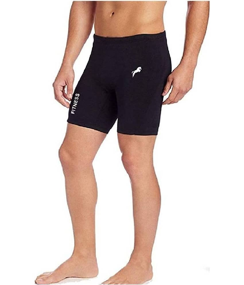 Just Rider Black Polyester Tights - Track Pants | Buy online on ZillyBuy