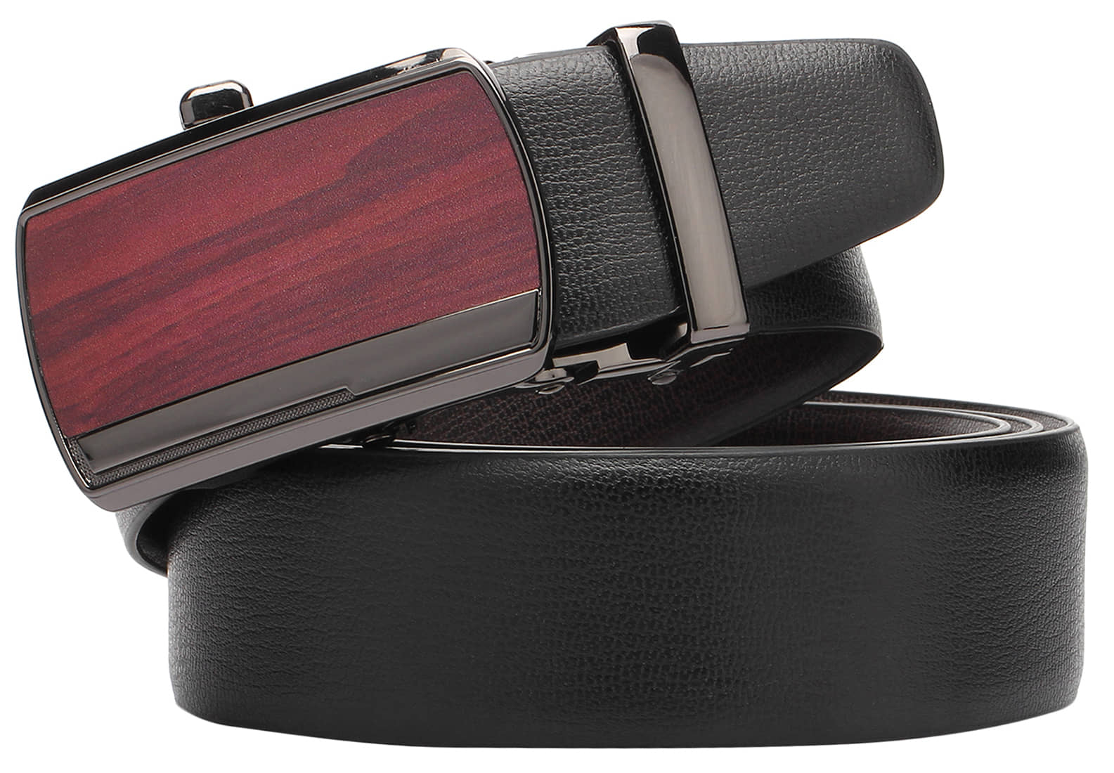 Loopa Black PU Formal Belt Pack of 1